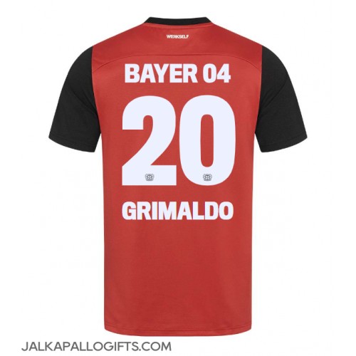 Bayer Leverkusen Alejandro Grimaldo #20 Kotipaita 2024-25 Lyhythihainen